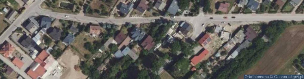 Zdjęcie satelitarne Poprzeczna ul.