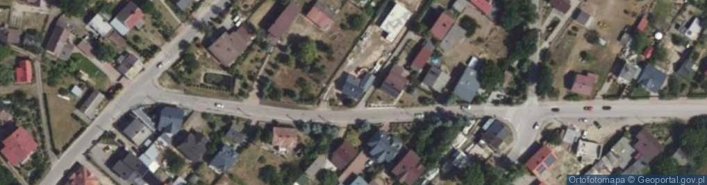 Zdjęcie satelitarne Poprzeczna ul.