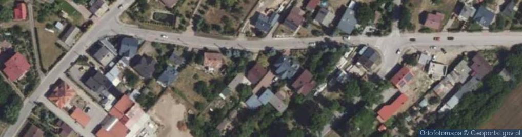 Zdjęcie satelitarne Poprzeczna ul.