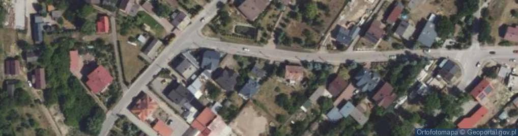 Zdjęcie satelitarne Poprzeczna ul.