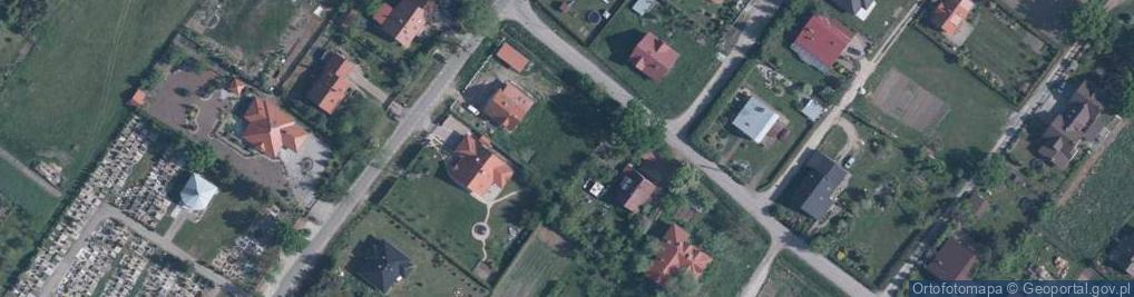 Zdjęcie satelitarne Poprzeczna ul.