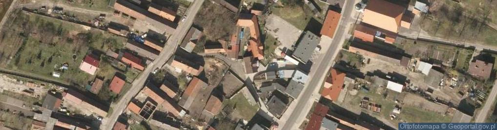 Zdjęcie satelitarne Poprzeczna ul.