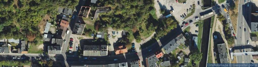 Zdjęcie satelitarne Podmiejska ul.