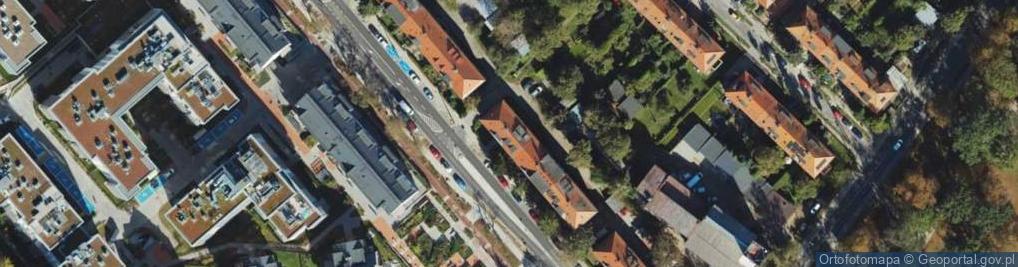 Zdjęcie satelitarne Powstańców Warszawskich ul.