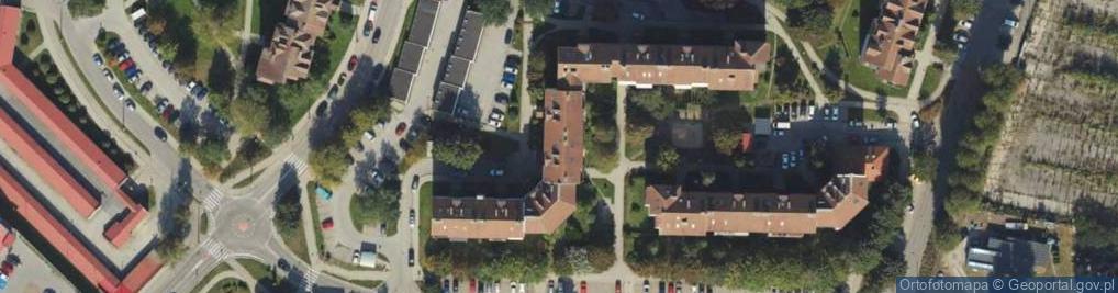Zdjęcie satelitarne Pólnicy ul.