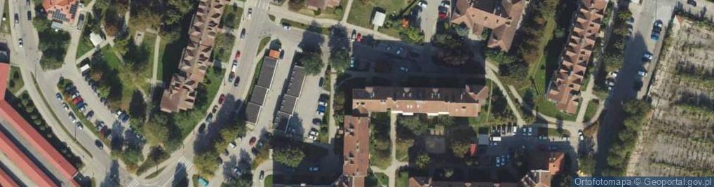 Zdjęcie satelitarne Pólnicy ul.
