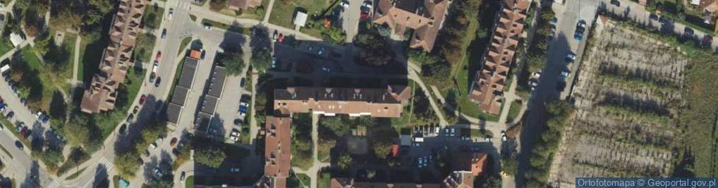 Zdjęcie satelitarne Pólnicy ul.