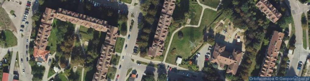 Zdjęcie satelitarne Pólnicy ul.