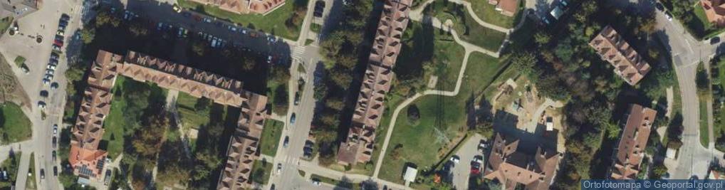 Zdjęcie satelitarne Pólnicy ul.