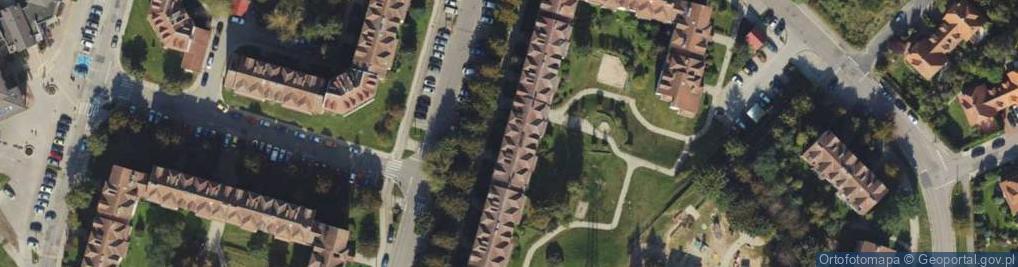 Zdjęcie satelitarne Pólnicy ul.