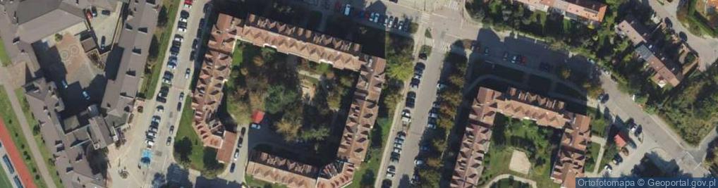 Zdjęcie satelitarne Pólnicy ul.