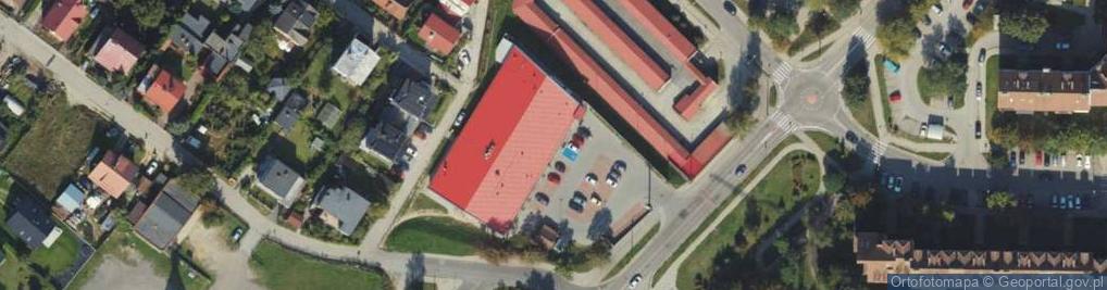 Zdjęcie satelitarne Pólnicy ul.