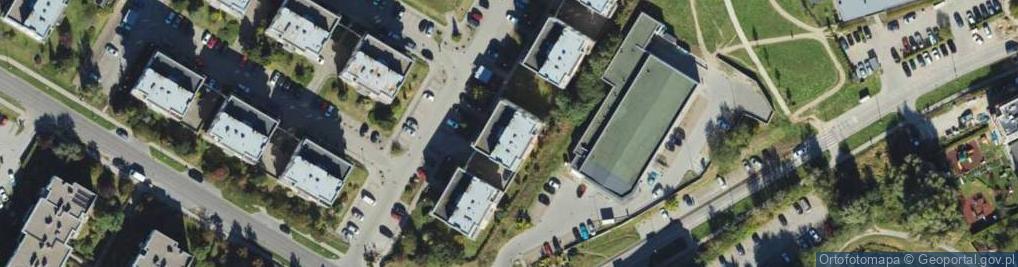 Zdjęcie satelitarne Porębskiego Kazimierza, wadm. ul.