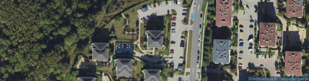 Zdjęcie satelitarne Porębskiego Kazimierza, wadm. ul.