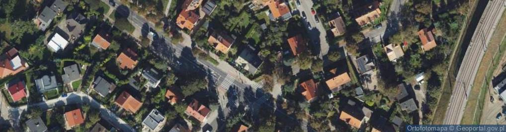 Zdjęcie satelitarne Polanki ul.