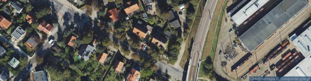 Zdjęcie satelitarne Polanki ul.