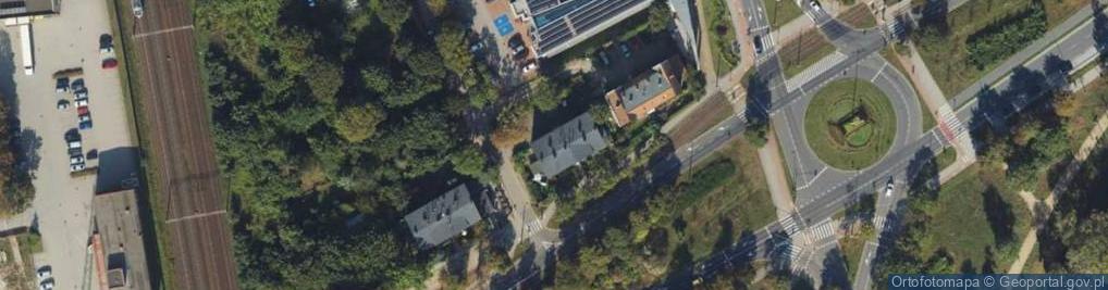 Zdjęcie satelitarne Pomorska ul.