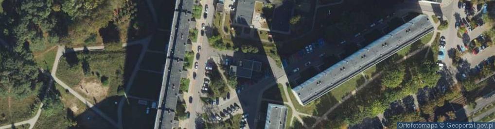 Zdjęcie satelitarne Pomorska ul.