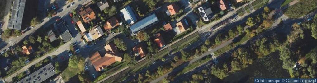 Zdjęcie satelitarne Pomorska ul.