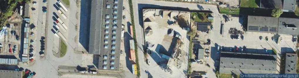 Zdjęcie satelitarne Połęże ul.