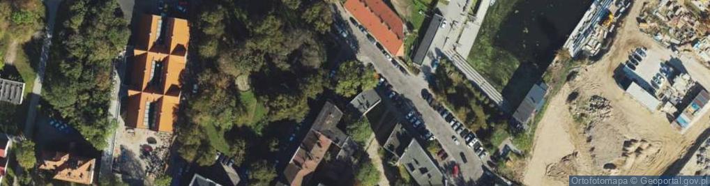 Zdjęcie satelitarne Pod Zrębem ul.