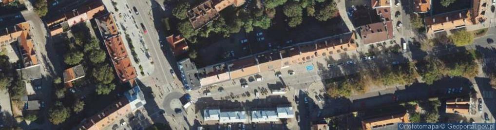 Zdjęcie satelitarne Podwale Staromiejskie ul.