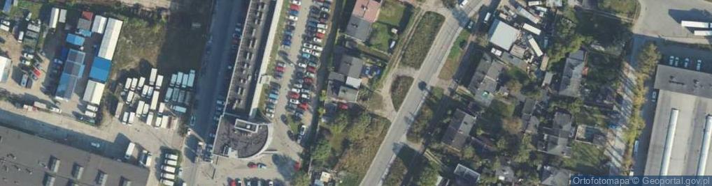 Zdjęcie satelitarne Północna ul.