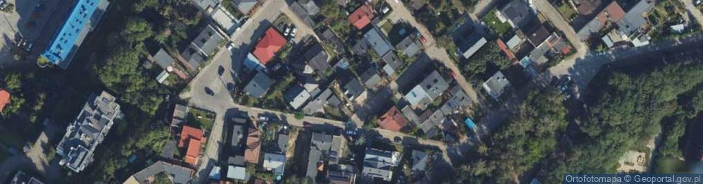 Zdjęcie satelitarne Podgórna ul.