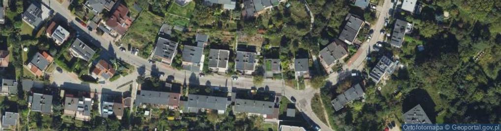 Zdjęcie satelitarne Powstania Wielkopolskiego ul.