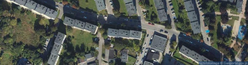 Zdjęcie satelitarne Powstania Wielkopolskiego ul.