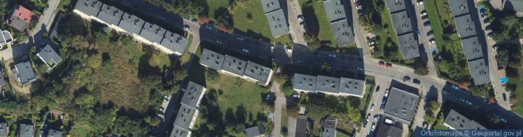 Zdjęcie satelitarne Powstania Wielkopolskiego ul.