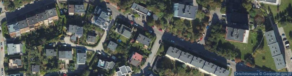 Zdjęcie satelitarne Powstania Wielkopolskiego ul.