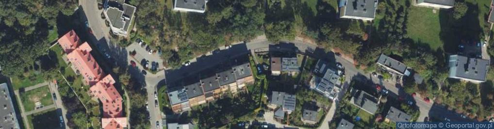 Zdjęcie satelitarne Powstania Wielkopolskiego ul.