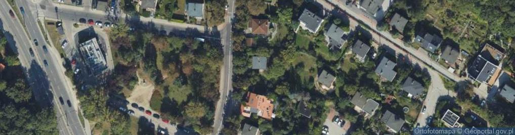 Zdjęcie satelitarne Powstania Styczniowego ul.