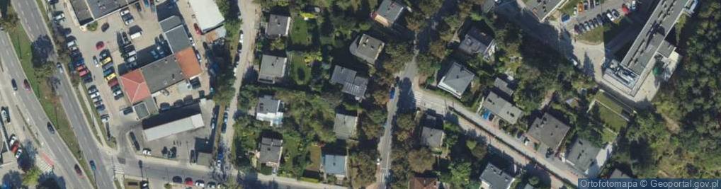 Zdjęcie satelitarne Powstania Styczniowego ul.