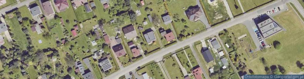 Zdjęcie satelitarne Powstańców Śląskich ul.