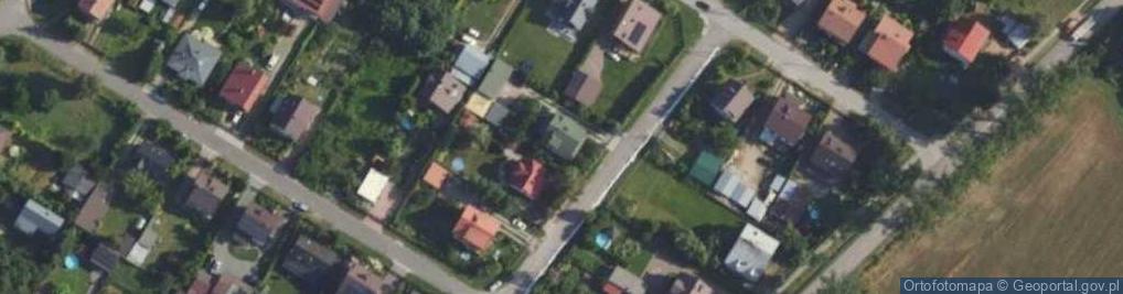Zdjęcie satelitarne Poprzeczna ul.