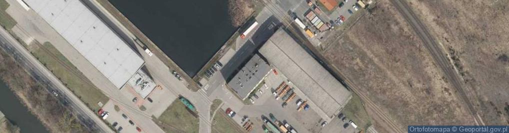 Zdjęcie satelitarne Portowa ul.