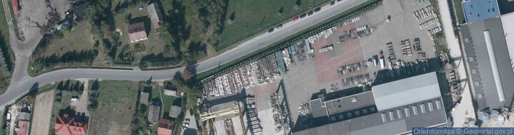 Zdjęcie satelitarne Pod Borem ul.