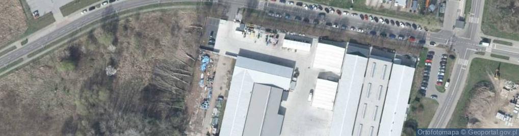 Zdjęcie satelitarne Północna ul.
