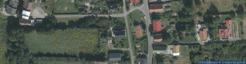 Zdjęcie satelitarne Poprzeczna ul.