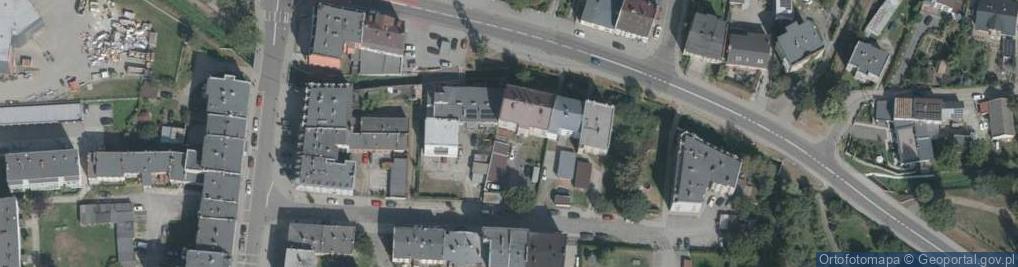 Zdjęcie satelitarne Powstańców Śląskich ul.