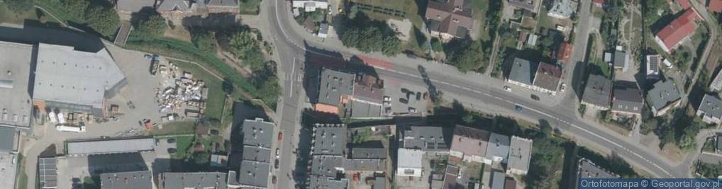 Zdjęcie satelitarne Powstańców Śląskich ul.