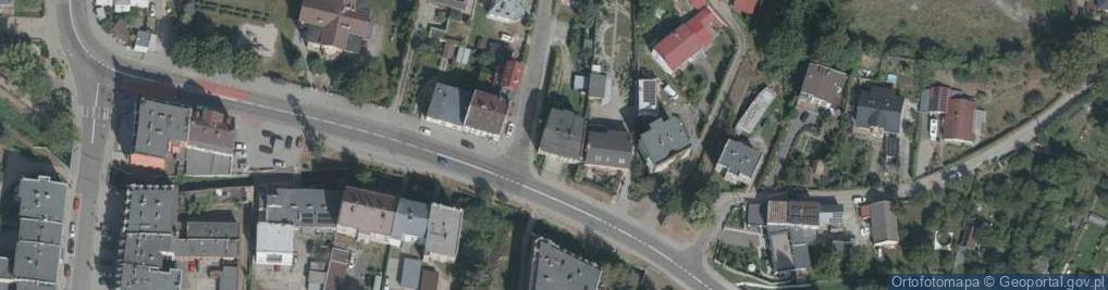 Zdjęcie satelitarne Powstańców Śląskich ul.