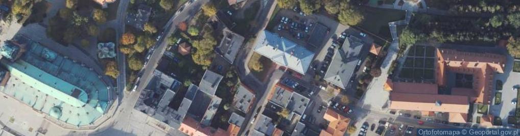 Zdjęcie satelitarne Podgórna ul.