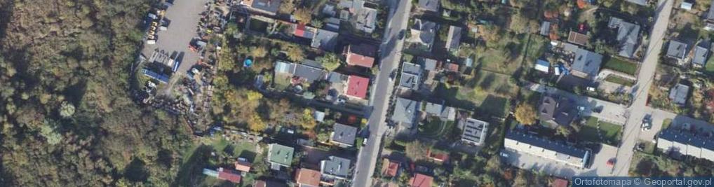 Zdjęcie satelitarne Półwiejska ul.