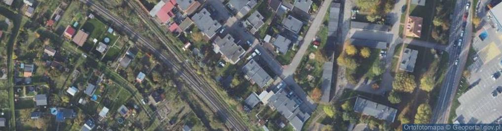 Zdjęcie satelitarne Pomowska ul.