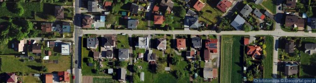 Zdjęcie satelitarne Polskiego Czerwonego Krzyża ul.