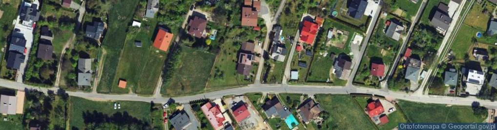 Zdjęcie satelitarne Podhalańska ul.