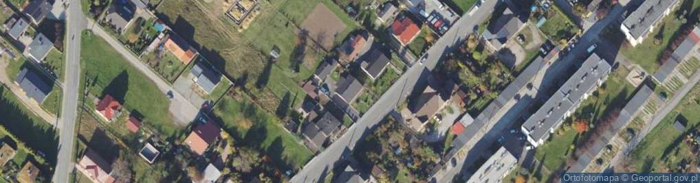 Zdjęcie satelitarne Powstańców ul.